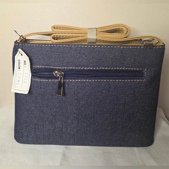 Modabella Denim Crossbody Purse NEW - Picture 6 of 6